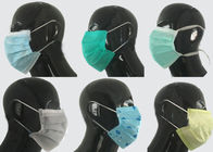 Masker Pelindung Wajah Yang Nyaman Earloop 3 Ply Berpori Dan Bernapas pemasok