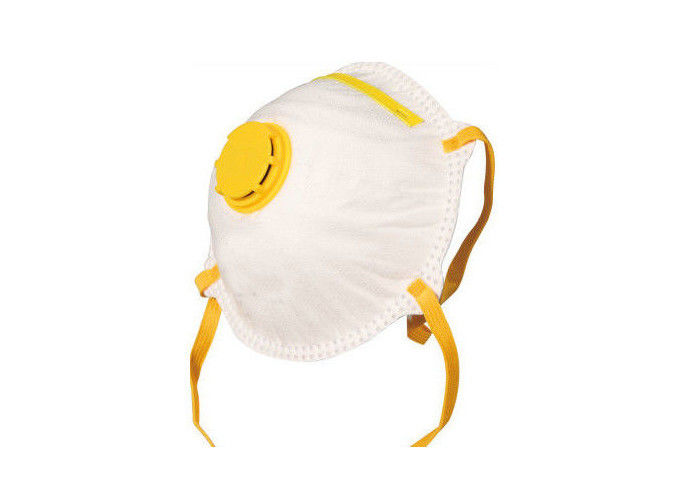 Anti Fog Disposable FFP1 Masker Debu Pelindung Wajah Adjustable Aluminium Hidung Klip pemasok