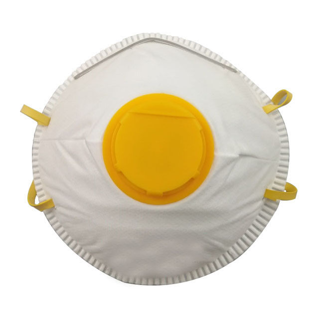 Masker Wajah Lembut 3 Ply Sekali Pakai, Masker Debu Asbes Untuk Pengecatan / Workshop Penyemprotan pemasok