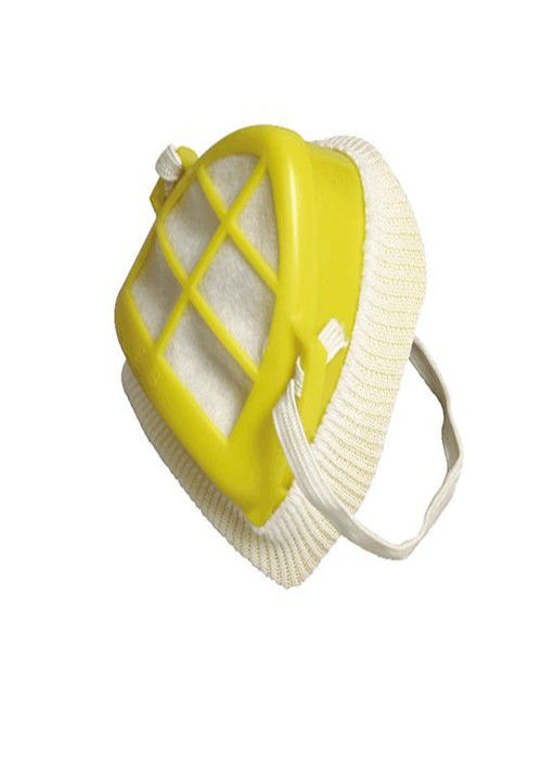 Shell Plastik Antibakteri Masker Wajah Bentuk Segitiga Non Woven Filter Diganti pemasok